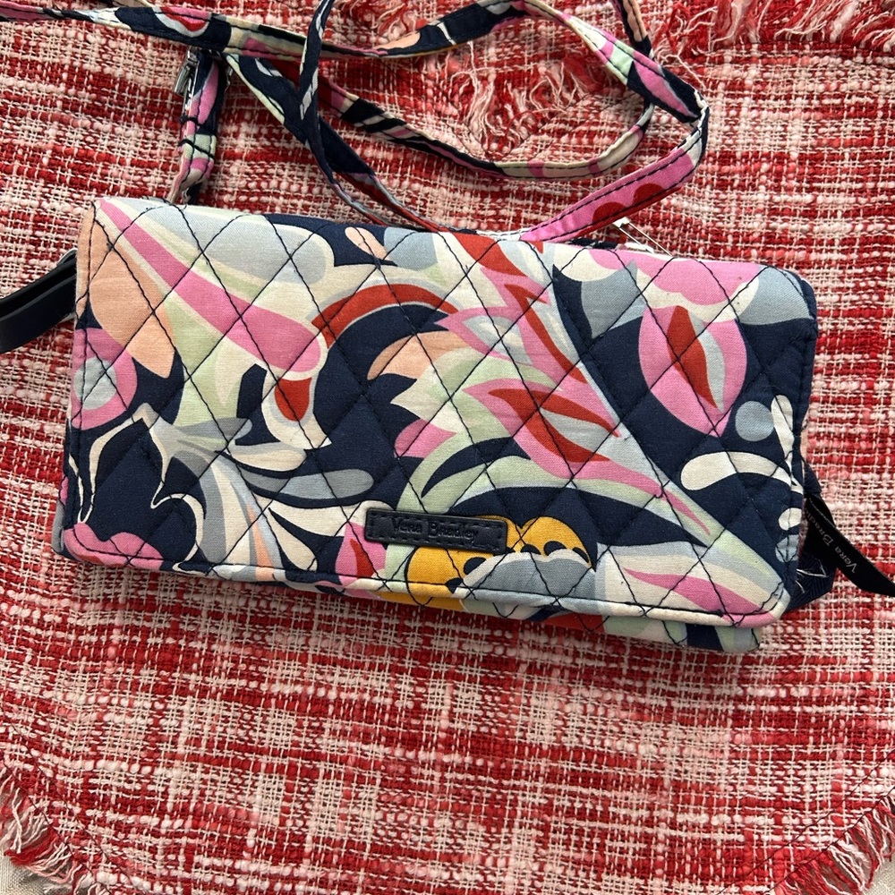 GUC Vera Bradley Crossbody Wallet